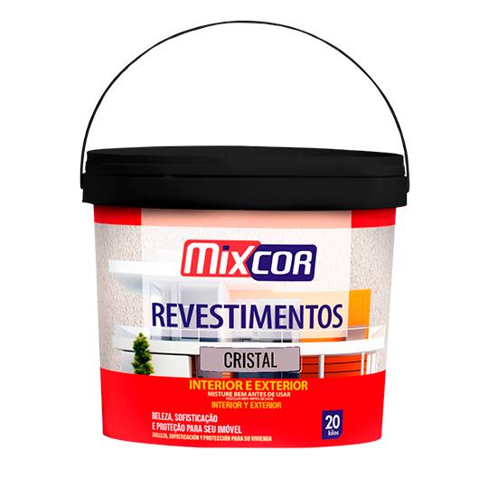 Revestimento Cristal Mixcor Cinza - 20KG