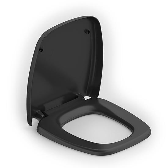 Assento Sanitário Fit Plus - Modelo Soft Close - Preto