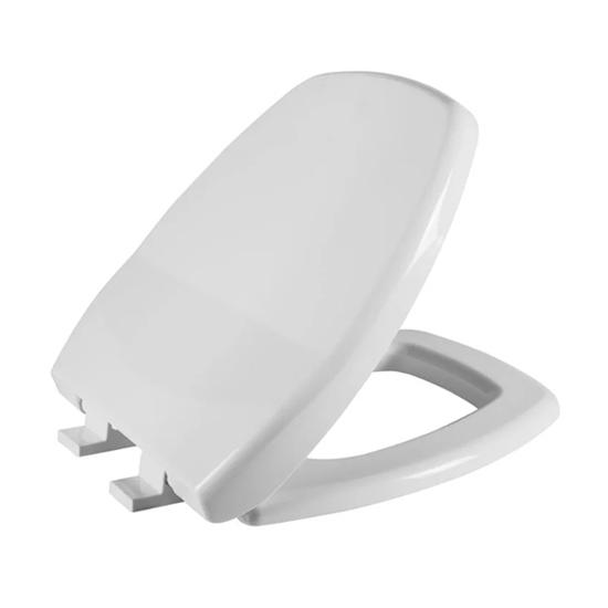 Assento Sanitário Soft - Quadrado - Branco