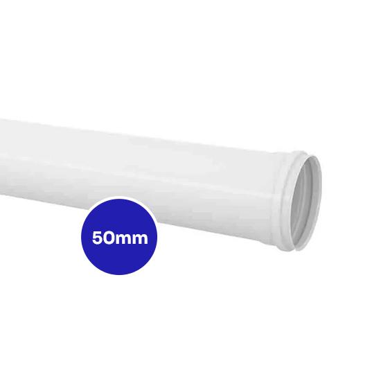 Tubo Esgoto Mais PVC - 50mm