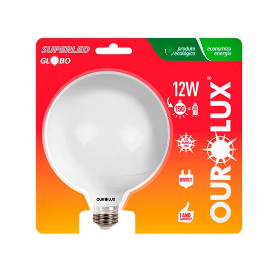 Lâmpada Led tipo Globo 12W