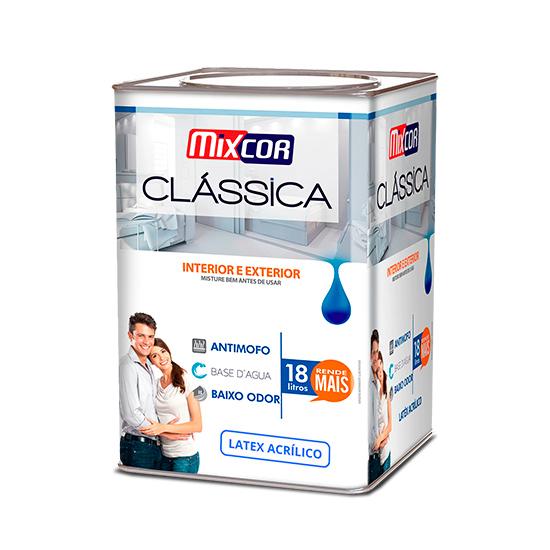 Tinta Acrílica Mixcor Clássica Branco Gelo - 18L