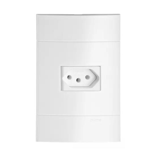 Conjunto Tomada Simples 10A - Modelo Decor