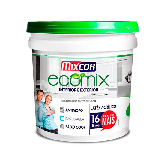 Tinta Piso Mixcor Ecomix Chumbo - 16LT