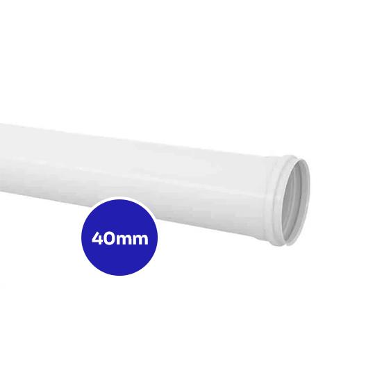 Tubo Esgoto Mais PVC - 40mm