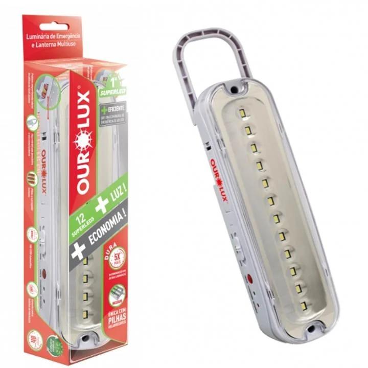 Luminária de Emergência Superled